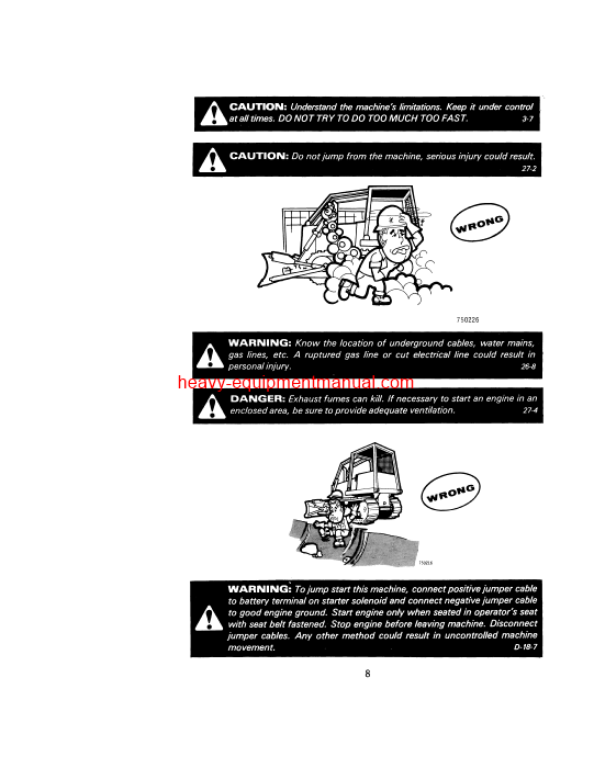 Download Case 1450 Crawler Dozer Operator Manual (9-4484)