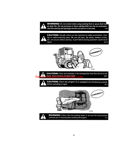 Download Case 1450 Loader Crawler Operator Manual (9-4492)