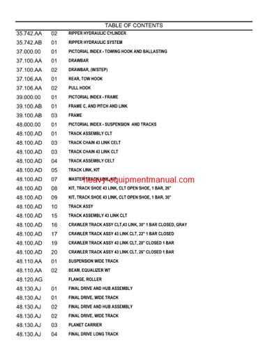 Download Case 150M WT-LGP Crawler Dozer Tier 4A Parts CatalogManual (47740982)