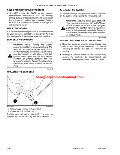Download Case 1650L Crawler Dozer Operator Manual (87647839)