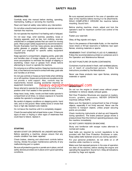 Download Case 1850K Crawler Dozer Tier 2 Operator Manual (76093503GB)