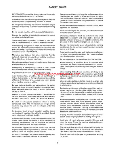 Download Case 1850K Crawler Dozer Tier 2 Operator Manual (76093503GB)