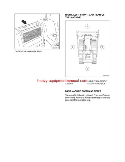 Download Case 1850K Tier 3 Crawler Dozer Operator Manual (87611939NA)