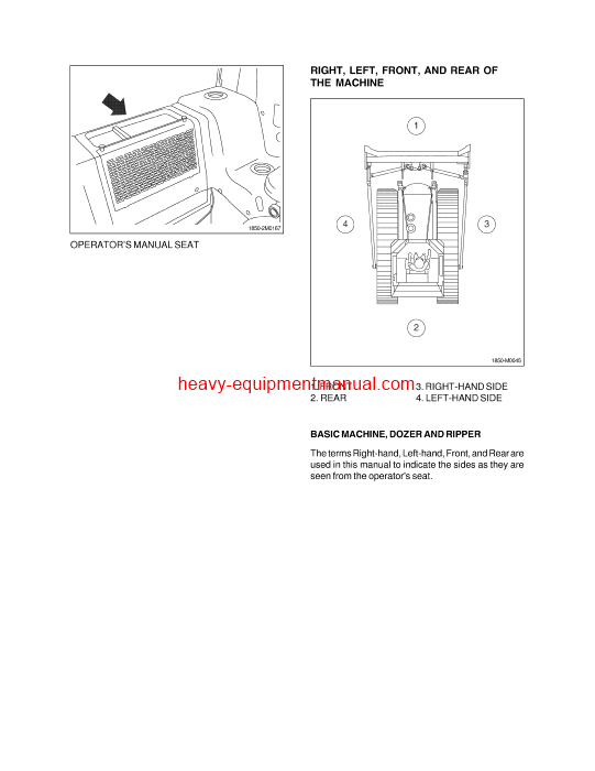 Download Case 1850K Tier 3 Crawler Dozer Operator Manual (87611939NA)