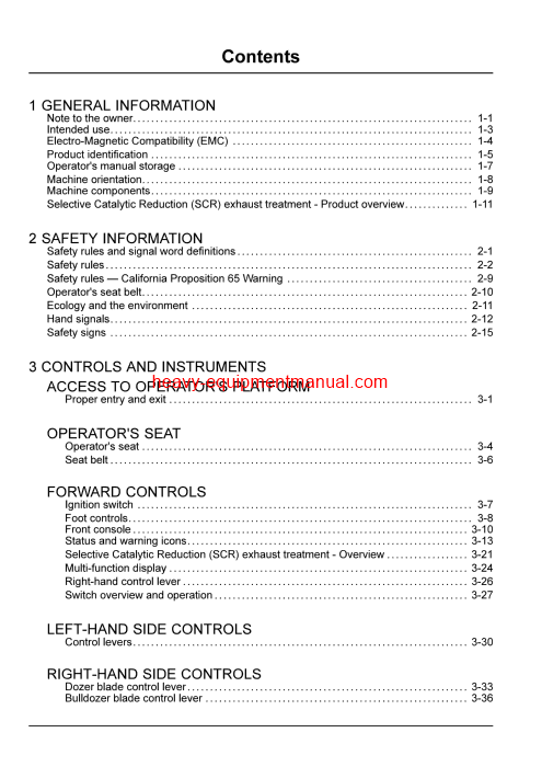 Download Case 2050M Tier 4 Crawler Dozer Operator Manual (47713577)
