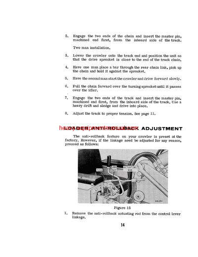Download Case 310G Crawler Supplement Operator Manual (9-99871)