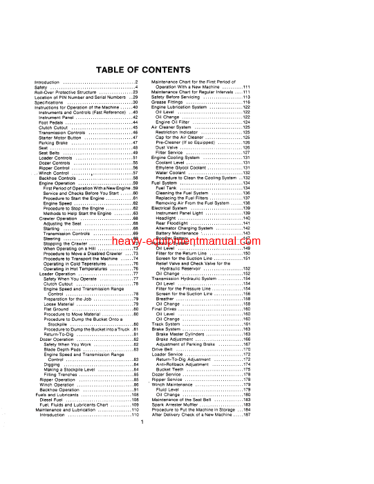 Download Case 450B 455B Crawler Operator Manual (9-6403)