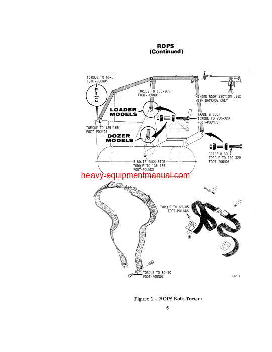 Download Case 450 Crawler - 3038436 & After Operator Manual (9-1610)