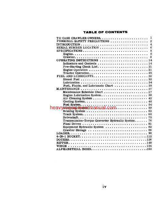 Download Case 450 Crawler - Prior To 3038436 Operator Manual (9-1606)