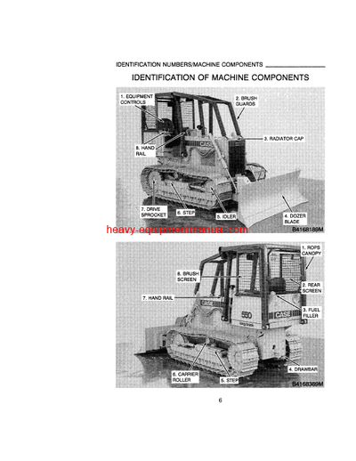 Download Case 550 Crawler Operator Manual (9-15961)