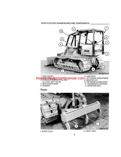 Download Case 550E Crawler Operator Manual (9-19231)