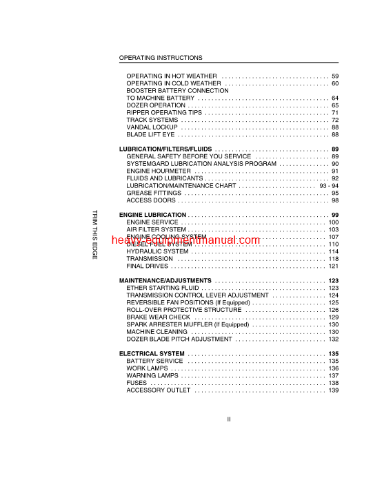 Download Case 550H Crawler Operator Manual (6-8911)