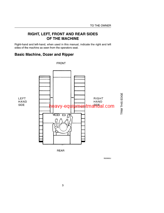 Download Case 550H Crawler Operator Manual (6-8911)