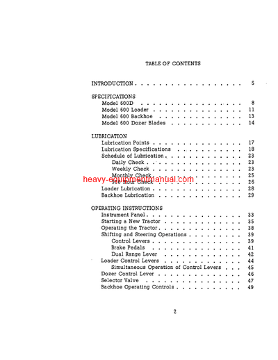 Download Case 600 Crawler - Diesel Operator Manual (9-741)