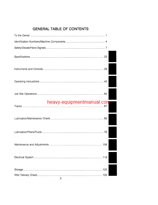 Download Case 650 Crawler Operator Manual (9-15970)