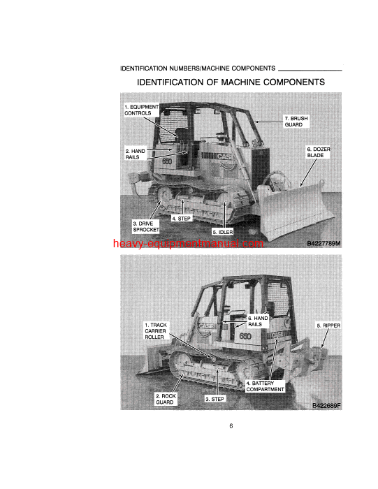 Download Case 650 Crawler Operator Manual (9-15970)