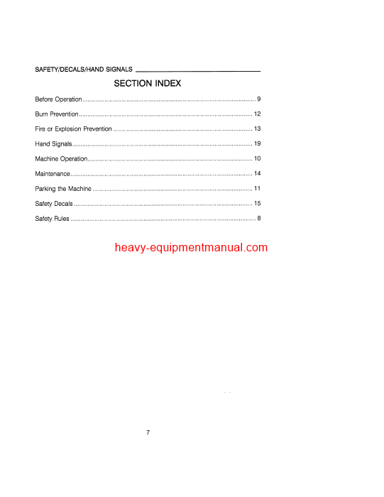 Download Case 650 Crawler Operator Manual (9-15970)