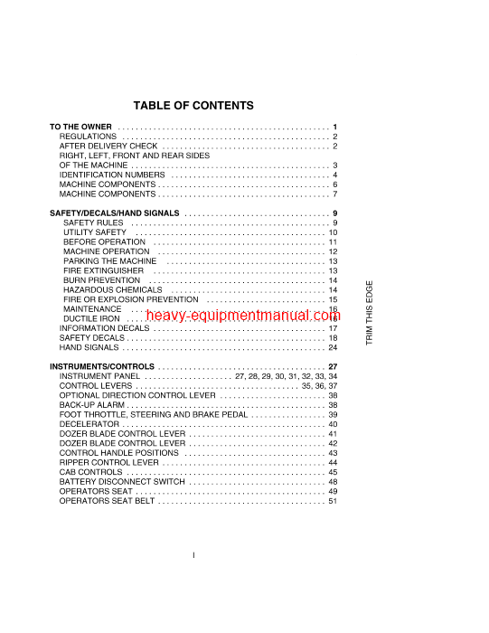 Download Case 650H Crawler Operator Manual (6-21880)