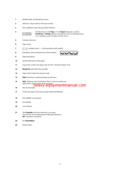 Download Case 650K Series 2 Crawler Dozer Parts Catalog Manual (7-9651)