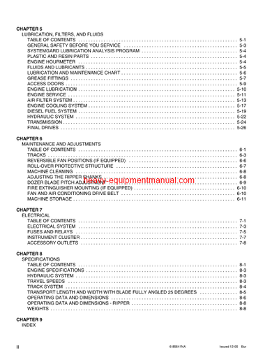 Download Case 650K, 750K, 850K Series 2 Crawlers Operator Manual (6-85641NA)