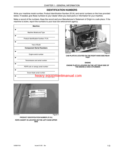 Download Case 650K, 750K, 850K Series 2 Crawlers Operator Manual (6-85641NA)