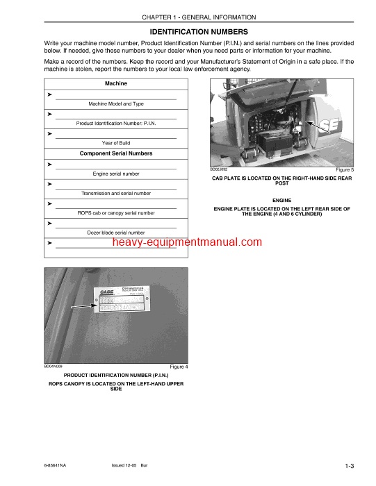 Download Case 650K, 750K, 850K Series 2 Crawlers Operator Manual (6-85641NA)