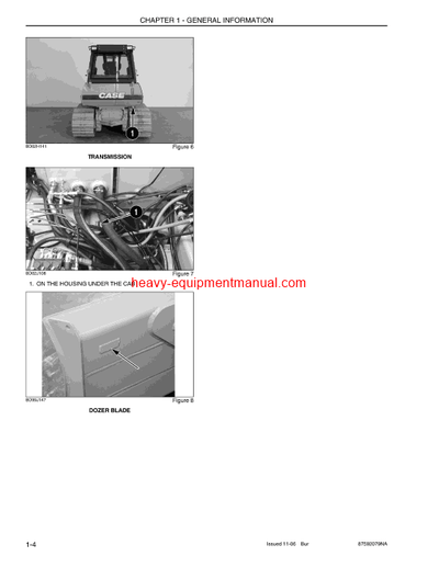 Download Case 650K, 750K, 850K Series 3 Crawler Dozers Operator Manual (87592079NA)