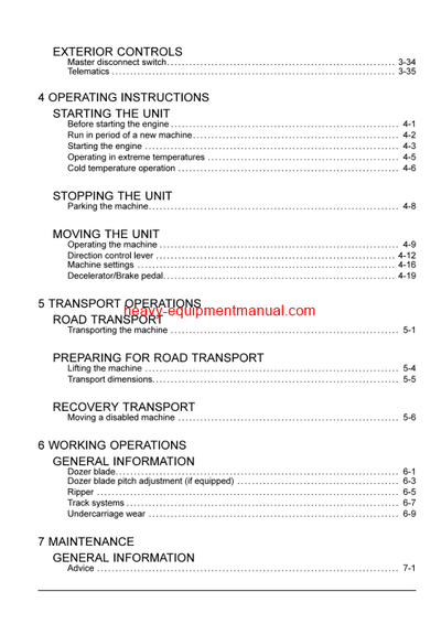 Download Case 650L Tier 3 Crawler Dozer Operator Manual (51568782)