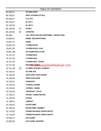 Download Case 650L Tier III Crawler Dozer Parts Catalog Manual (87659779)