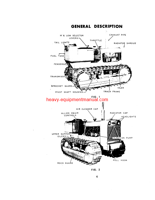 Download Case 750 Crwlr Trac Up To Sn7070351 Operator Manual (9-631)