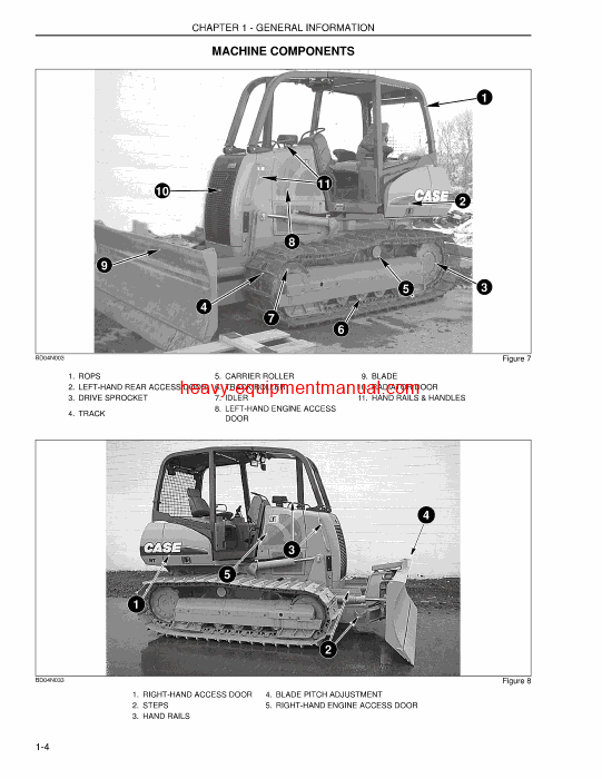 Download Case 750L Tier 3 Fire Dozer Operator Manual (84511948)