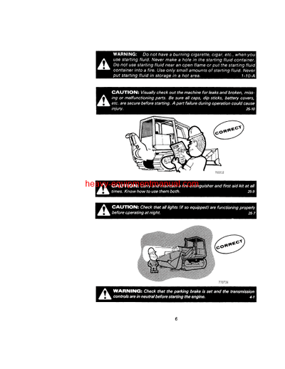 Download Case 850B Crawler Operator Manual (9-3793)