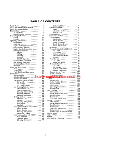 Download Case 850 Crawler Operator Manual (9-2724)