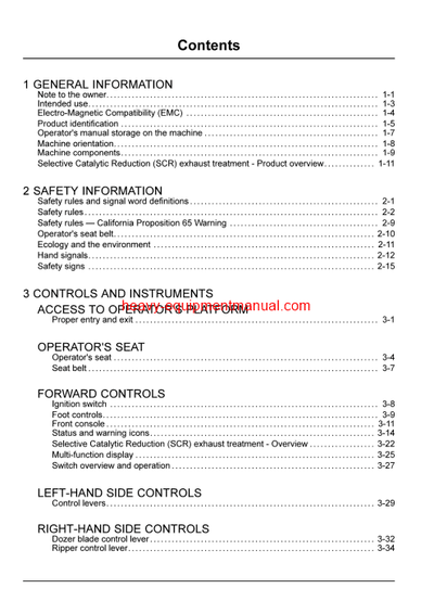 Download Case 850M Tier 4 crawler dozer Operator Manual (47713445)