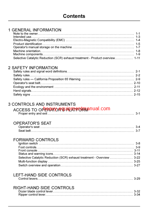 Download Case 850M Tier 4 crawler dozer Operator Manual (47713445)