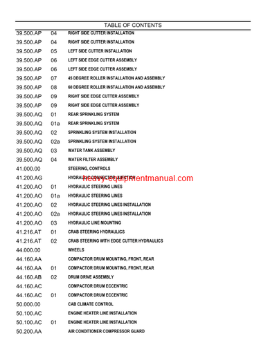 Download Case DV209C Vibratory Roller - Tier 4A Parts Catalog Manual (547130092PC)