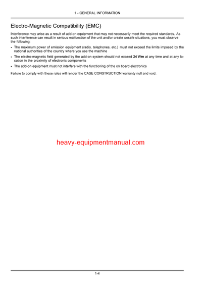 Download Case DV209C, DV210C Tier 4A Vibratory Roller Operator Manual (47772902)
