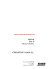 Download Case DV210 Tier 3 Vibratory Roller Operator Manual (47703698)