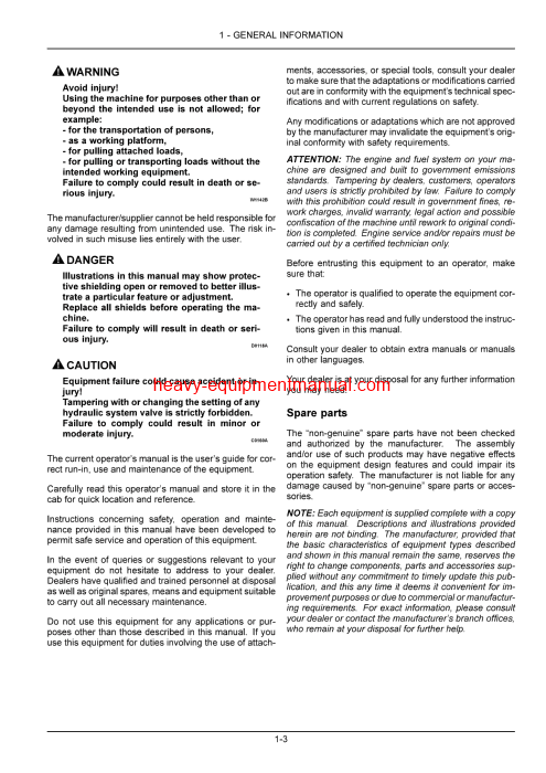  Download Case DV210 Tier 3 Vibratory Roller Operator Manual (47703698)