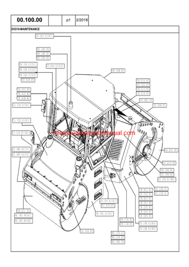  Download Case DV210 Vibratory Roller Tier III Parts Catalog Manual (87481031)