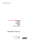 Download Case DV23CC, DV23, DV26CC, DV26 Vibratory Roller Operator Manual (51503798)