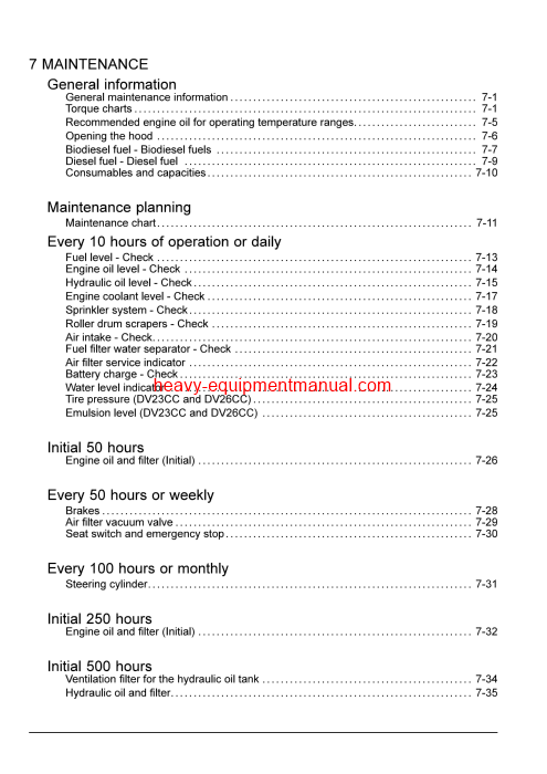  Download Case DV23CC, DV23, DV26CC, DV26 Vibratory Roller Operator Manual (51503798)
