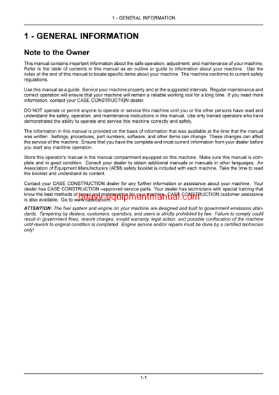 Download Case DV23D, DV23CD, DV26D, DV26CD Tier 4B (final) Operator Manual (51468078)