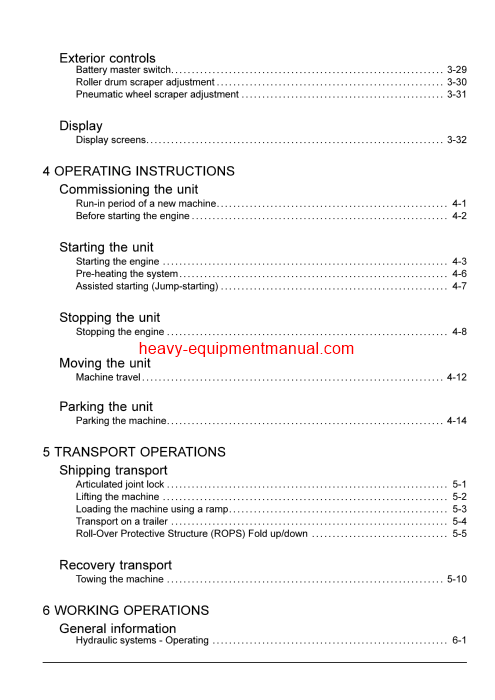 Download Case DV36E, DV45CE, DV45E Tier 4B (final) Vibratory Roller Operator Manual (51674550)