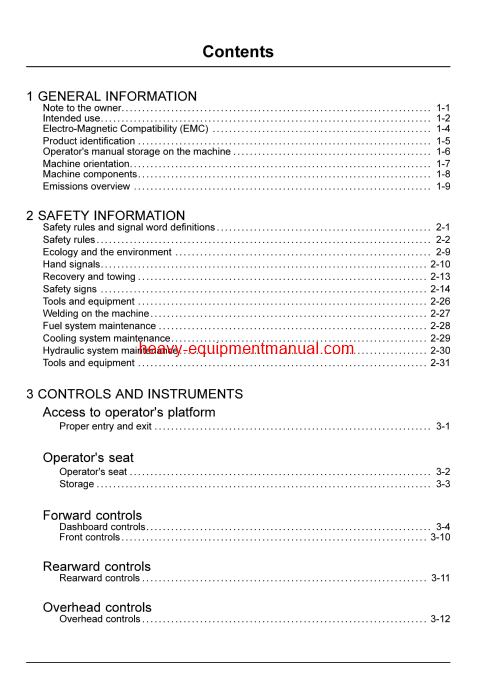 Download Case PT240D Tier 4B (final) Pneumatic Tire Compactor Operator Manual (51675506)