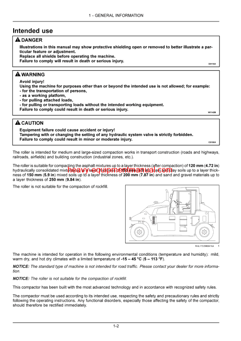 Download Case PT240D Tier 4B (final) Pneumatic Tire Compactor Operator Manual (51675506)