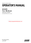 Download Case SV207E Tier 4B (final) Vibratory Roller Operator Manual (51674441)