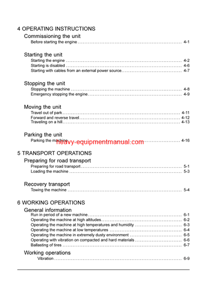 Download Case SV207E Tier 4B (final) Vibratory Roller Operator Manual (51674441)