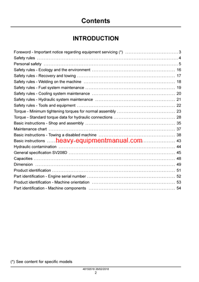 Download Case DV23CD, DV26CD Combination Vibratory Roller, DV23D, DV26D Double Drum Vibratory Roller - Tier 4B (final) Service Manual (51584574)