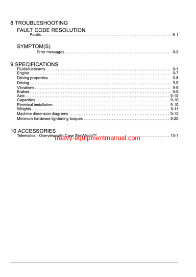 Download Case SV208, SV210, SV212, SV216 Tier 3 Vibratory Roller Operator Manual (47632844)